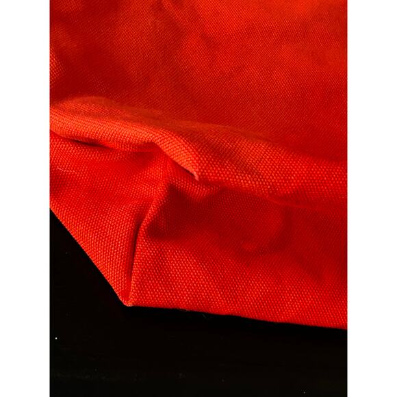 Baggu Herman Miller Red Canvas Tote Bag Crossbody Large Canvas Logo - Picture 9 of 9